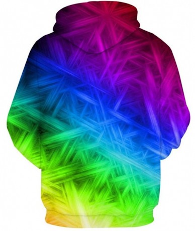 Racing Men's Patterns Print 3D Digital Geometric Printed Sweaters Fashion Hoodies Sweatshirts Pullover - Multicolor a - CP192...