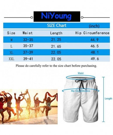 Board Shorts Men Fashion Swim Trunks Quick Dry Bathing Suits Board Shorts with Pocket - Dragon Phoenix Rainbow 3d Printed - C...