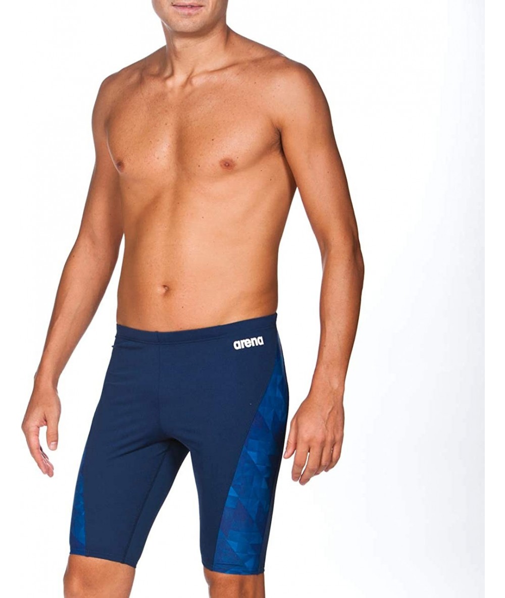 Racing Men Origami MaxLife Jammer - Navy-navy - C5189I8T5IX $52.15