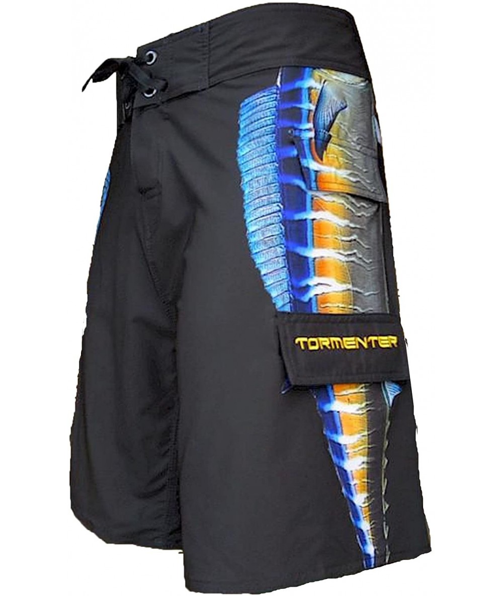 Board Shorts 4x4 Boardshorts - Wahoo - CR186UHET0W $82.65