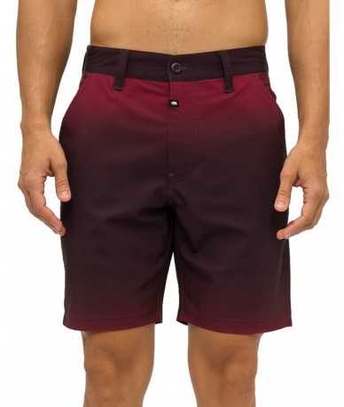 Board Shorts Men's 4 Way Stretch Hybrid Shorts - Quick Dry Lightweight 7" Inseam Size 30 to 38 - Gemstone - C91990MA5M6 $39.61