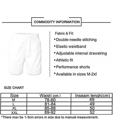 Board Shorts Men Swim Trunks Quick Dry Swim Beach Shorts Elastic Waist Board Shorts - Woodland Hunting Camoflauge5 - C4190H3S...