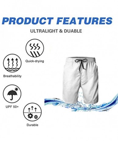 Board Shorts Men's Slim Fit Quick Dry Swim Trunks Fashion 3D Printed Beach Board Shorts - Volleyball Sport Pattern Min Green ...