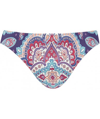 Board Shorts Men Swimsuit Mandala Flowers Bikini Briefs Male Sexy Swimwear 2030751 - 2030760 - CU18WOCLZYY $43.31