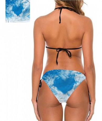 Bottoms Bikini Swimwear Triangle Bikini Swimsuits Clouds Sunset Inspiring - Multi 05 - CD190EZKMNK $75.76