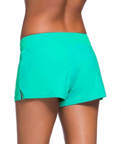 Tankinis Women's Swimwear Boardshort Tankini Swimsuit Bottom Beach Swimwear Trunks Briefs Inner Lining - Green - CJ18CUEAQN4 ...