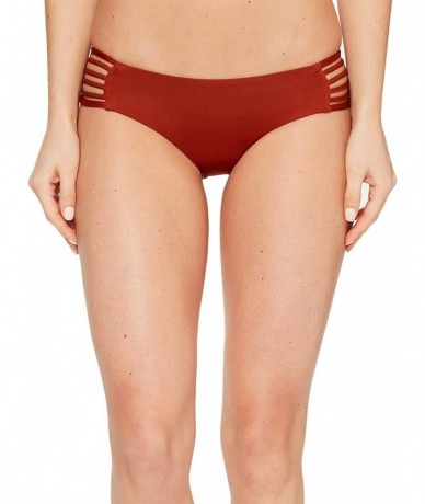 Tankinis Swimwear Women's Jaydah Braid Bottom Full - Copper Ecolux - CY12KP3WXU3 $33.66