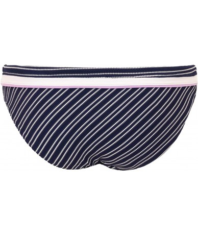 Tankinis Women's Sailor Girl Foldover Brief - Navy Stripe - CO18NMXSGGN $57.52