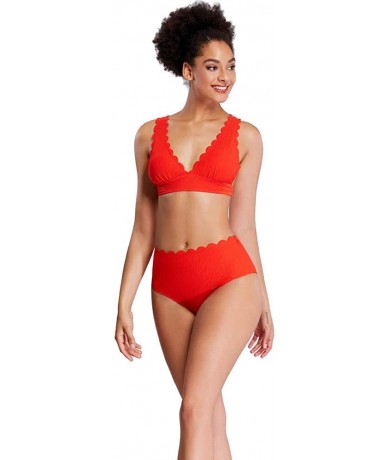 Sets Swimsuits for Women High Waisted Bikini Sexy Two Piece Bathing Suits Tummy Control Swimwear - 9091red - CK19CL4NLXG $46.06