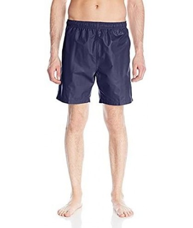 Trunks Men's Backstroke 7.5" Swim Trunk - Peacoat Navy - CM120OUTR6F $33.17