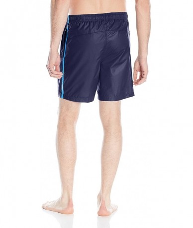 Trunks Men's Backstroke 7.5" Swim Trunk - Peacoat Navy - CM120OUTR6F $33.17