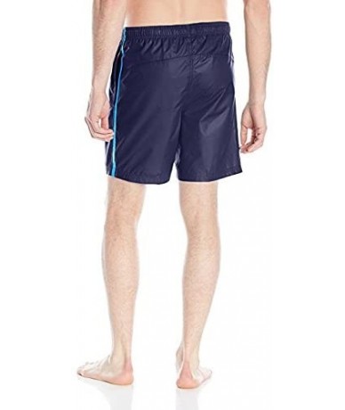 Trunks Men's Backstroke 7.5" Swim Trunk - Peacoat Navy - CM120OUTR6F $33.17