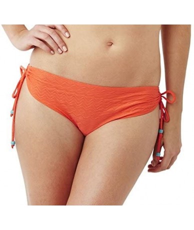 Tankinis Women's Matilda Drawside Swim Brief (CW0087) - Orange - CN11LDXBCJX $18.07