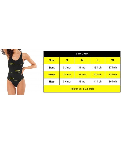 One-Pieces King Lion Print Swimwear Monokini for Women Teen Girls One Piece Swimsuit Bathing Suits - C618ROCQTI6 $39.58