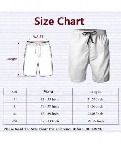 Board Shorts Casual Mens Swim Trunks Quick Dry Mechanical Engineering Gear Printed Beach Shorts Summer Boardshorts - Mechanic...