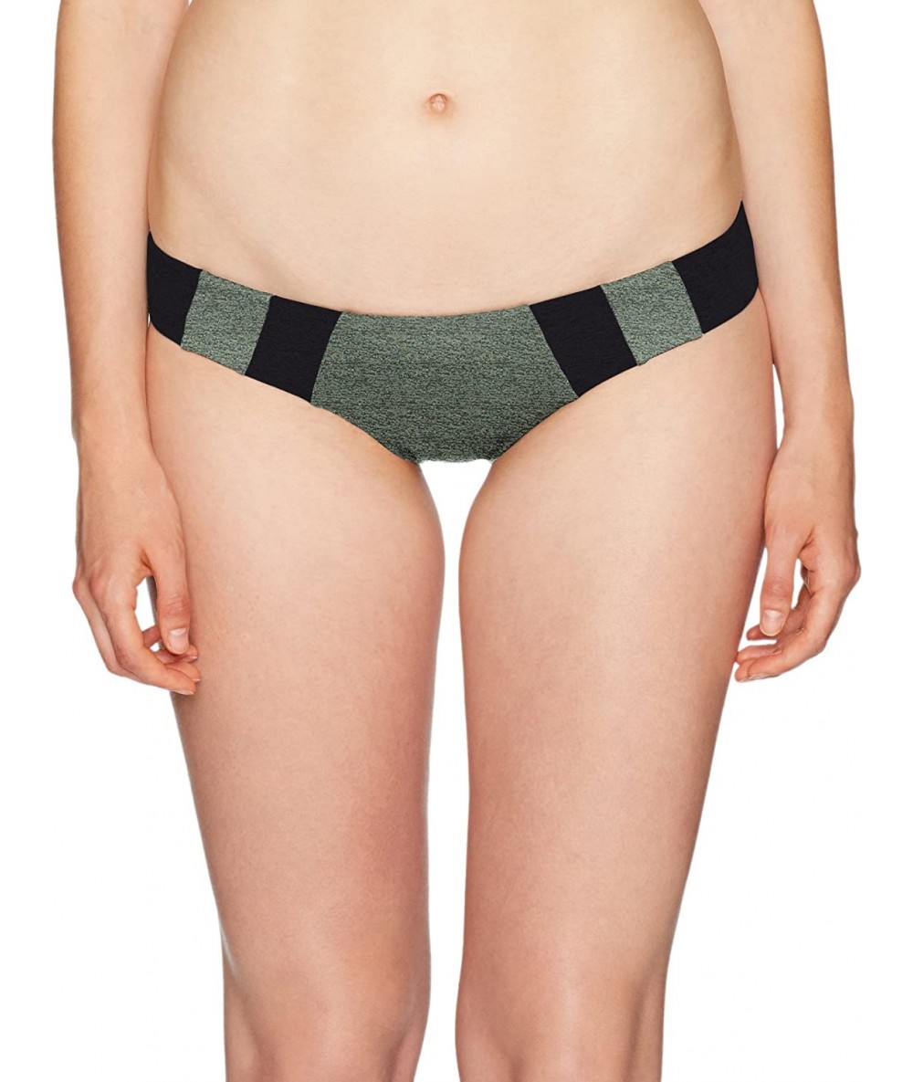 Bottoms Women's Mirage Active Luxe Hipster Bikini Bottom - Army - C9183408K9O $71.22