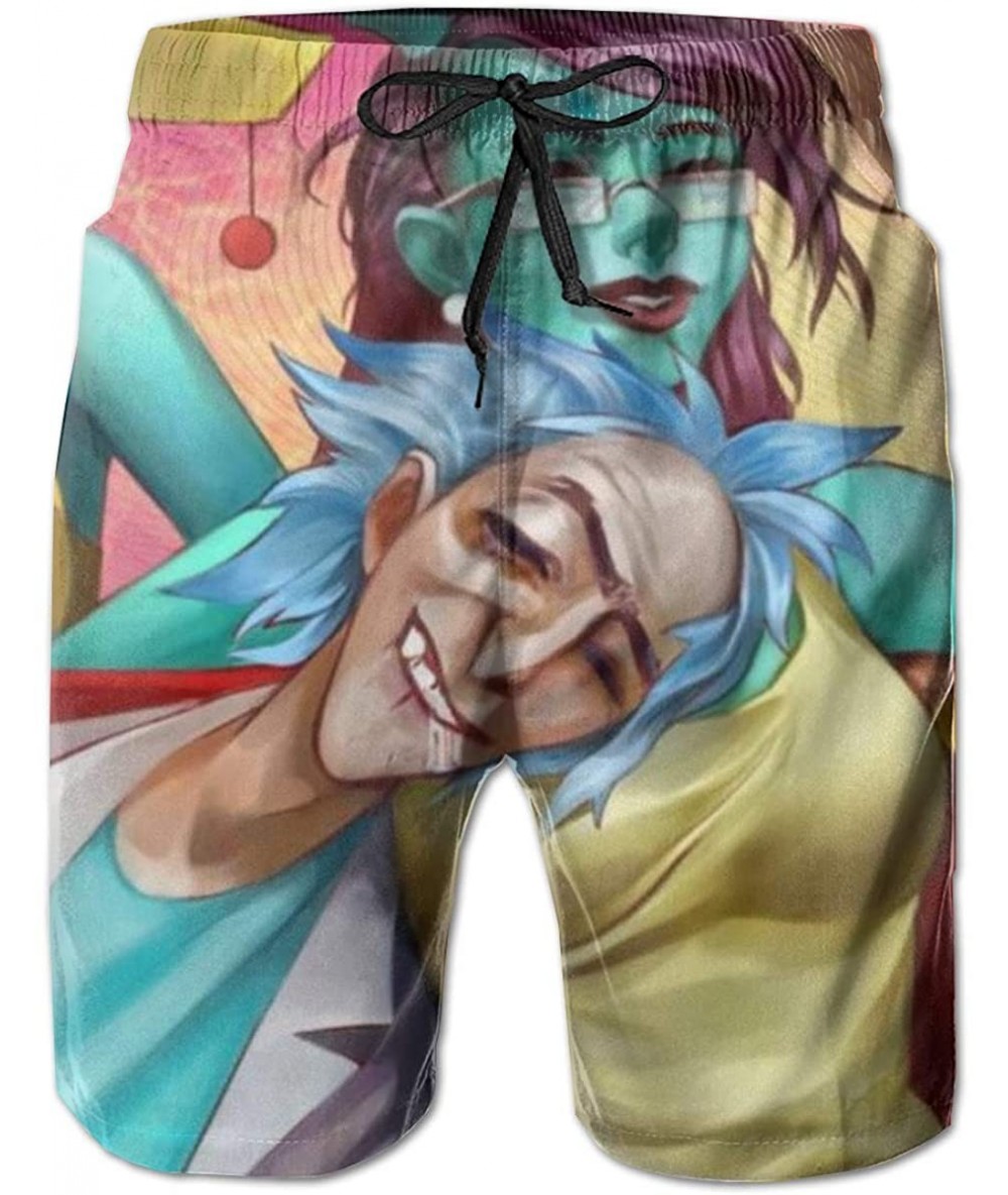 Board Shorts Rick and Morty Swimtrunks Mens Swimwear - Quick Dry Beachwear Waterproof Swim Board Shorts Boys Swimsuit - Rick ...