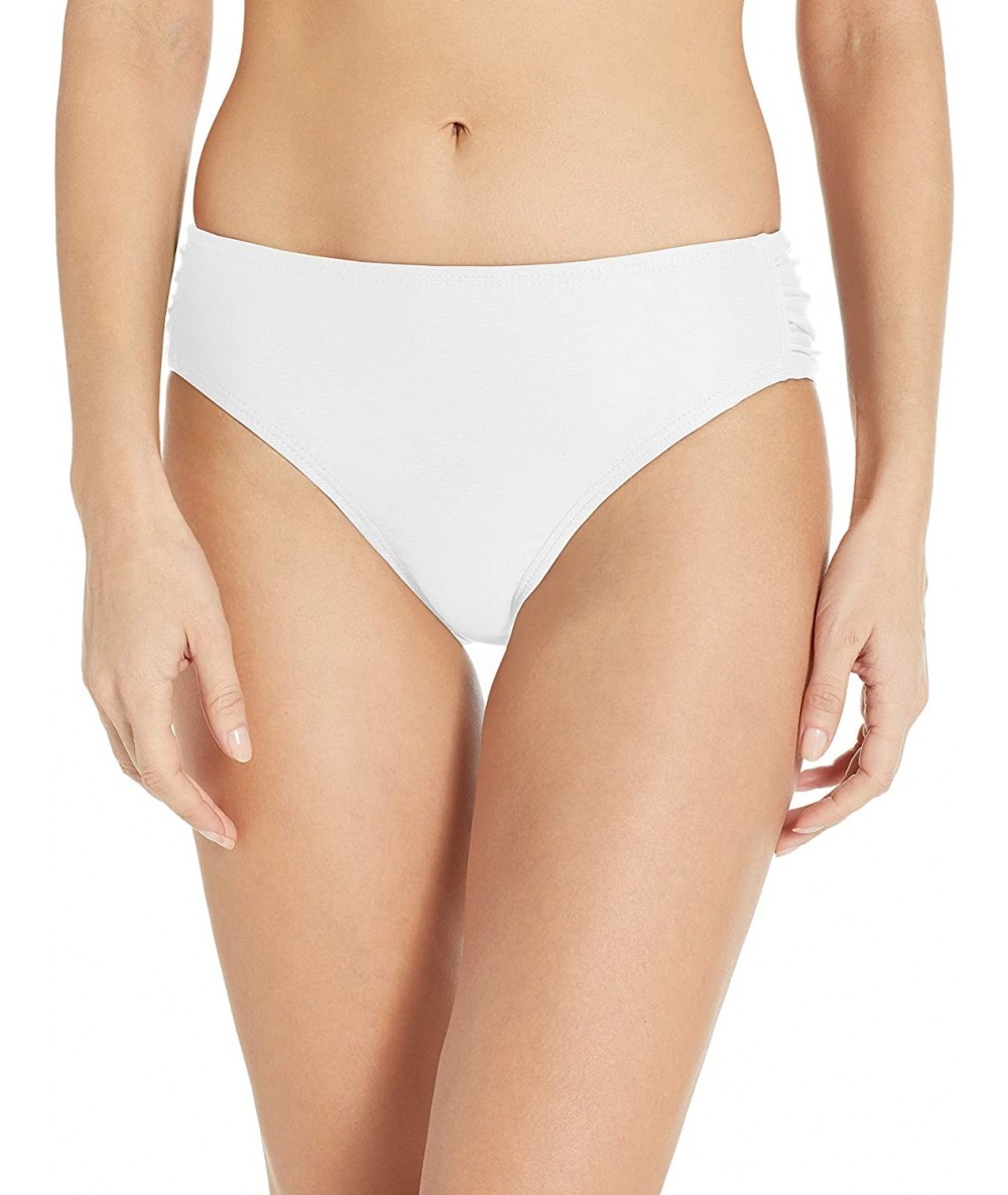 Tankinis Women's Chopra Swimsuit Bikini Bottom - Mix It Up White - CF12NEWJIG6 $64.97