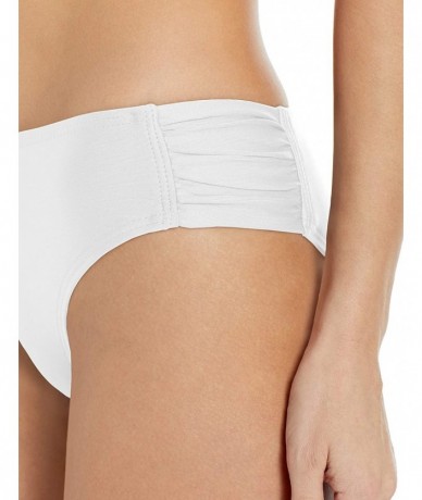 Tankinis Women's Chopra Swimsuit Bikini Bottom - Mix It Up White - CF12NEWJIG6 $64.97