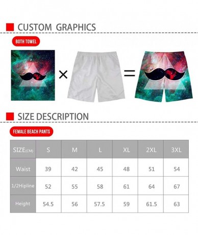 Board Shorts Men's Summer Beach Shorts Board Swim Trunks with Pockets Sports Shorts - Retro Surf - CX18OYR7MZT $22.72