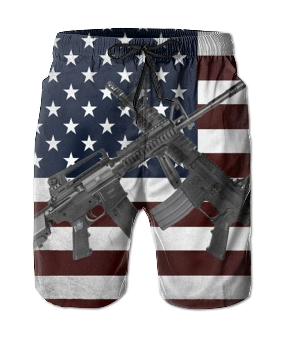 Board Shorts State Flag Men's Beach Shorts Custom Funny Swimwear for Men Boardshort Beach Pants Coverup - 38369596 - CE18GDDG...