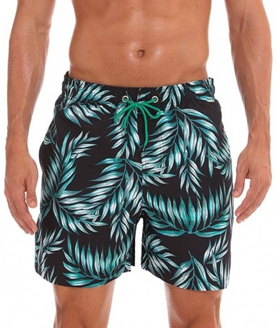 Board Shorts Men's Print Quick Dry Swim Trunks Water Shorts Swimsuit Beach Shorts - Pattern2 - CU18OTKA9XM $30.92