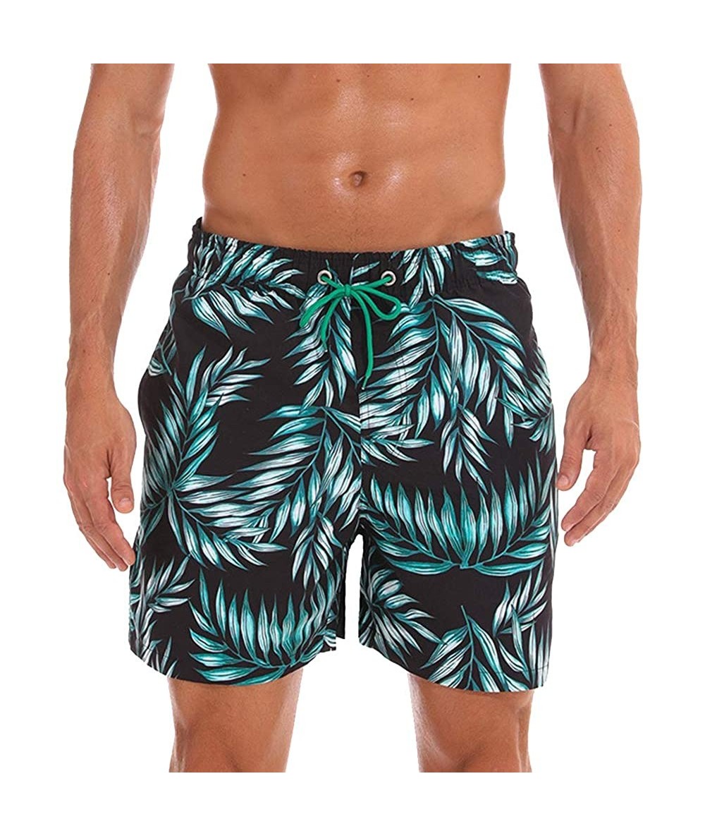 Board Shorts Men's Print Quick Dry Swim Trunks Water Shorts Swimsuit Beach Shorts - Pattern2 - CU18OTKA9XM $30.92