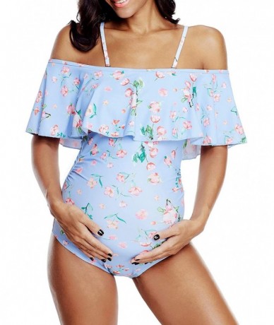 One-Pieces Maternity Tankini Maternity Swimwear Womens Bikinis Summer Swimsuits Pregnancy Beachwear Swimming Bathing Suit - P...