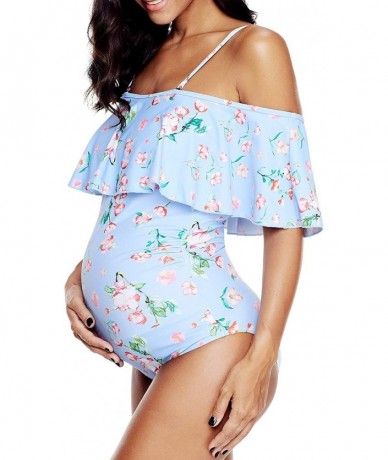 One-Pieces Maternity Tankini Maternity Swimwear Womens Bikinis Summer Swimsuits Pregnancy Beachwear Swimming Bathing Suit - P...