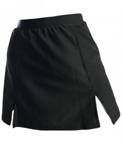 Tankinis Skirt with Panty C14300 - Black - C218CZIUEW8 $67.53