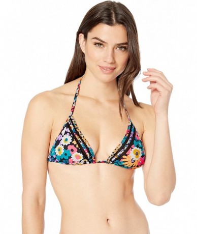 Sets Women's DITA Triangle Slider Bikini Top Swimsuit - Summertime Floral - CK18HW283QH $45.53