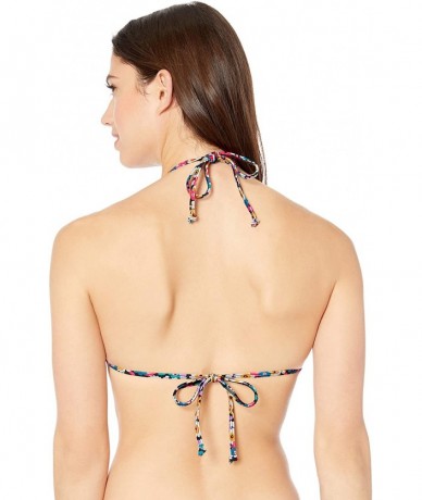 Sets Women's DITA Triangle Slider Bikini Top Swimsuit - Summertime Floral - CK18HW283QH $45.53