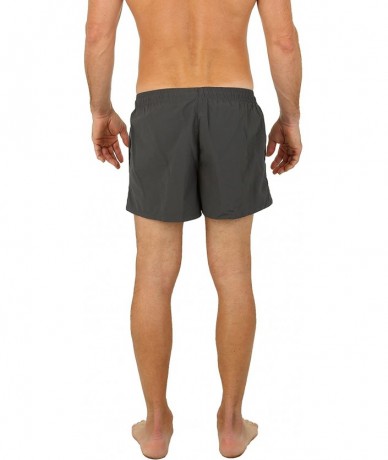 Trunks Men's Hylfa Swim Trunk - Grey - CJ11ZIRRU9V $31.01