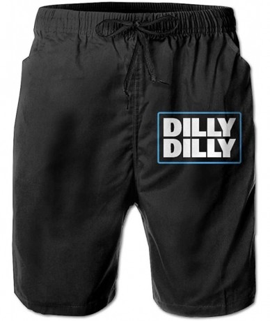 Board Shorts Dilly Dilly Mens Board Shorts Beach Swim Trunks Beachwear Athletic Gym Trunks - Dilly Dilly-10 - CB18G83UM4D $49.18