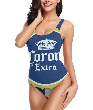 One-Pieces Women's C-Orona High Cut Low Back One Piece Swimwear Bathing Suits - C-orona11 - C9190SAD88Q $51.04