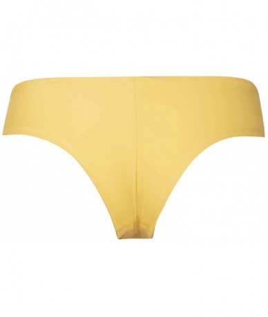 Tankinis Women's Quick Dry Hipster Bikini Bottom - Topaz Gold - CN18AQQ6RAA $63.47