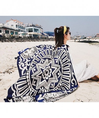 Cover-Ups Women Sarong Wrap Scarf Shawl Cover Up Sun Summer Sunscreen Swimwear Pareo Dress Oversize Beach Cover Up Scarves Bl...