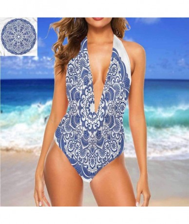 Cover-Ups Super Cute Bikini Victorian- Damask Swirls Leaves for Bachelorette Party - Multi 21 - C019D6EKOCU $71.64