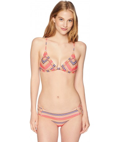 Tankinis Women's Sedona Good Luxe Hipster Bikini Bottom - Red/Red - CK188ZE8NHM $58.49