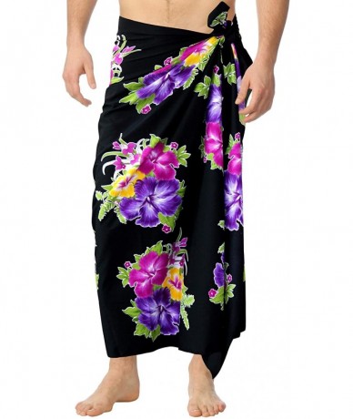 Cover-Ups Men's Loungewear Sarong Swimwear Cover Up Summer Beach Wrap Vacation - Autumn Violet_t903 - CF12C77YNA7 $30.99