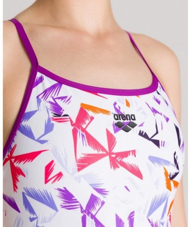 Racing Womens Print Accelerate Back - Multicolor Palms Provenza - CA18WYA9O67 $41.99