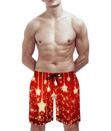 Board Shorts Monarch Butterfly Flower Full Wing Spread Lantana Men with Pocket Beach Pants - Style8 - CB19CMKSSY9 $39.78