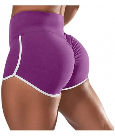 Cover-Ups Yoga Shorts for Women High Waist-Tummy Control Workout Running Athletic Compression Non See-Through Yoga Pants with...