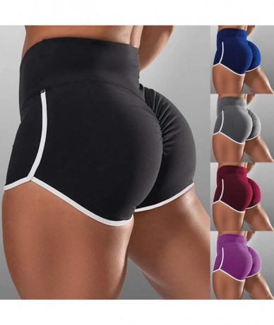 Cover-Ups Yoga Shorts for Women High Waist-Tummy Control Workout Running Athletic Compression Non See-Through Yoga Pants with...