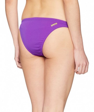 Tankinis Women's Rule Breaker Free Brief MaxLife Bikini Bottom - Mirtilla - CV18CLGI9S2 $51.36