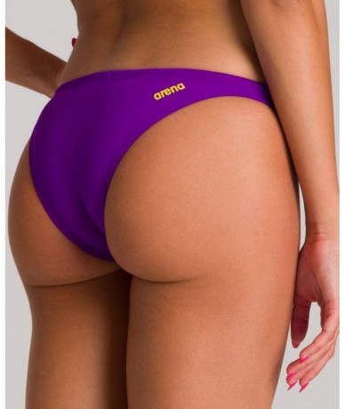 Tankinis Women's Rule Breaker Free Brief MaxLife Bikini Bottom - Mirtilla - CV18CLGI9S2 $51.36