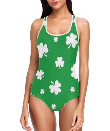 One-Pieces Unique Custom One Piece Swimsuit Swimwear Bathing Suit for Women Juniors (XS-3XL) - Multi 1 - CY18EL8ECI5 $56.71