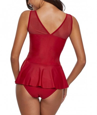 One-Pieces Women's One Piece Swimsuits Sexy Stylish Summer Bathing Swimwear - Style-3 - CN18NRXC72H $46.74