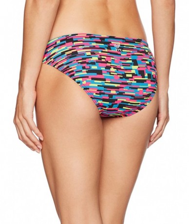 Racing Womens Dift Classic Bikini Bottom - Blue Pink - CH17YEMG0DQ $44.94