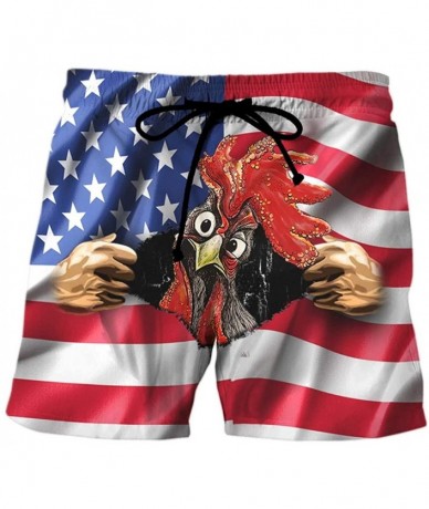 Board Shorts Mens Drawstring Swim Trunks Funny Quick Dry Beach Trouser Swimming Shorts Stop Staring at My Cock!!! - Red2 - CX...